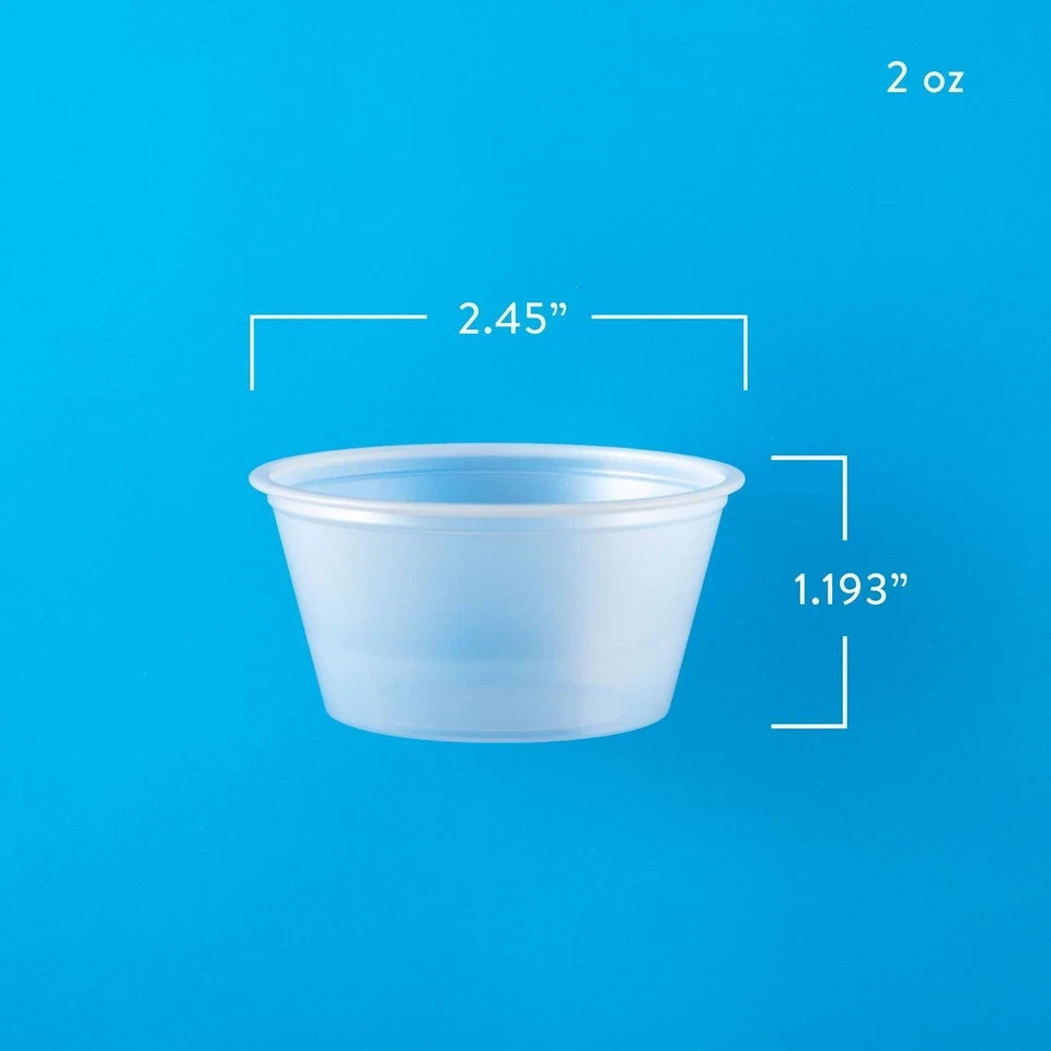 Member's Mark Translucent Portion Cups (2 fl. oz., 2500 ct.)