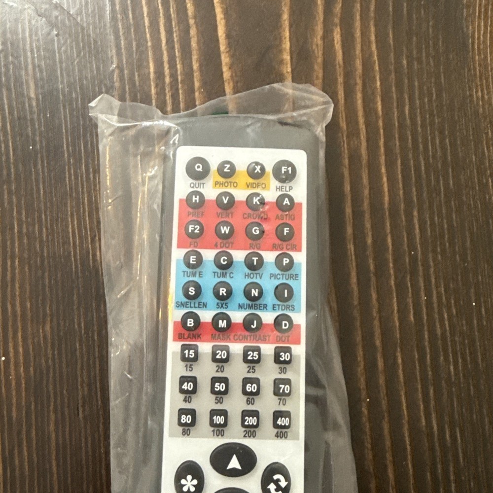 Acuity Pro visual acuity system Replacement Remote.
