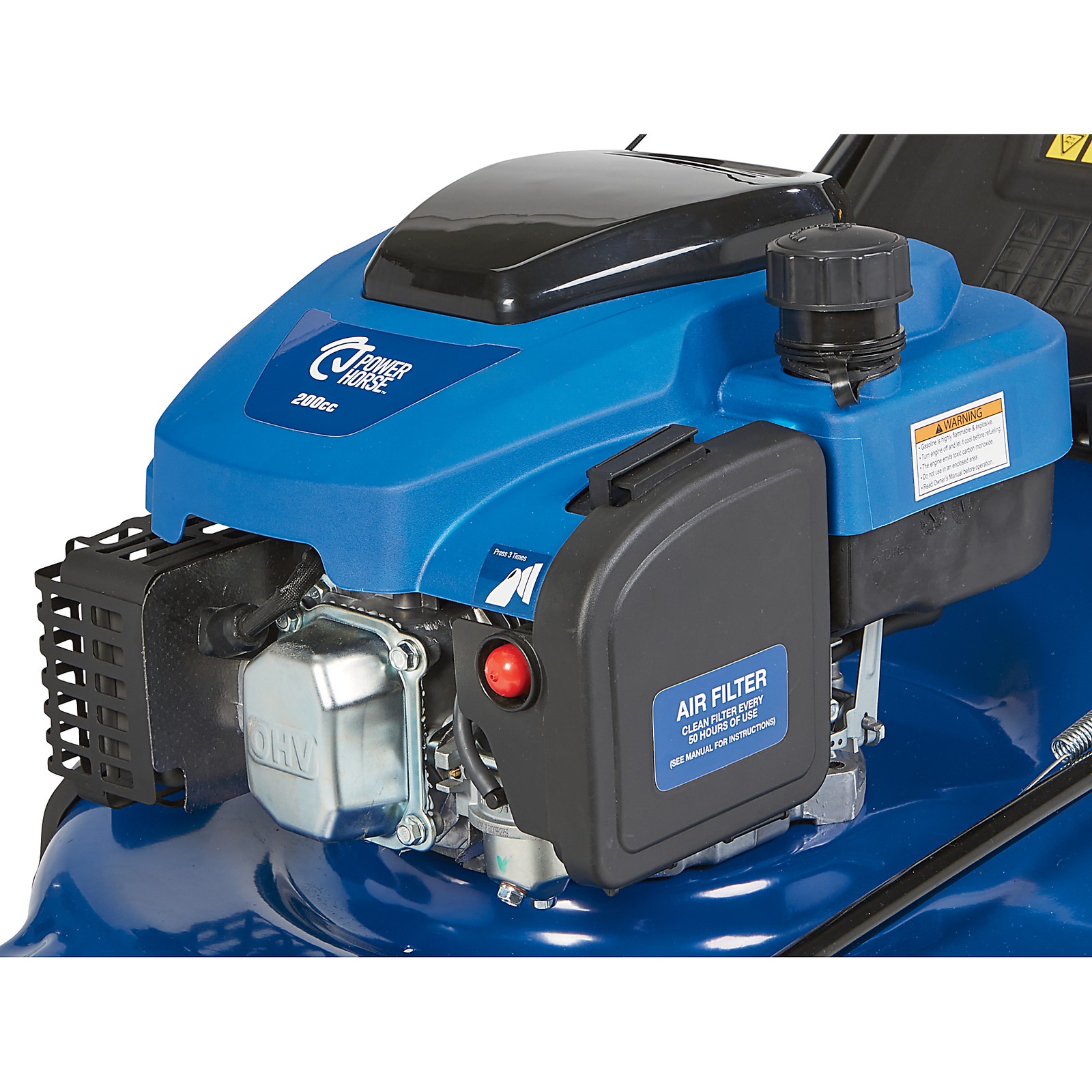 Powerhorse 21in. 3-in-1 Gas Lawn Mower, 200cc Engine