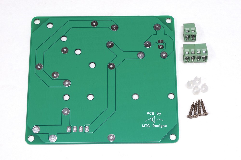Single Crossover PCB for the Volt-12 Coaxial DIY Speaker Design - PCB Board Kit