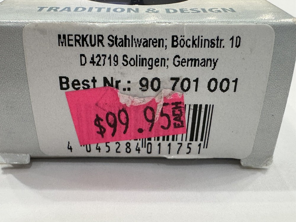 Merkur Solingen 701 Double Edge Razor Germany