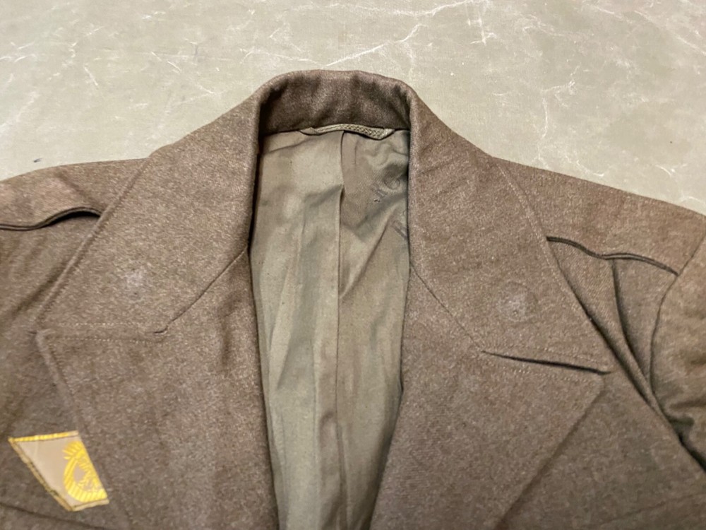 ORIGINAL WWII US ARMY EM NCO M1944 CLASS A IKE JACKET- XSMALL 36R