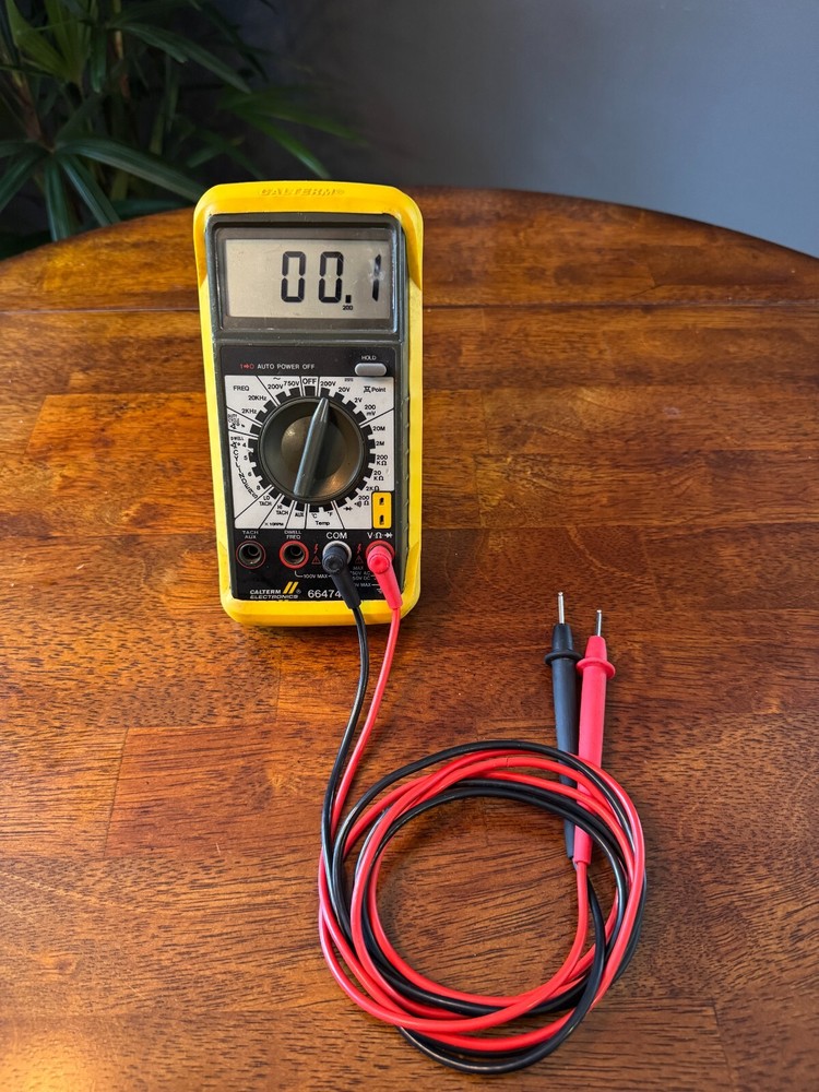 CALTERM Automotive Test Multimeter with Inductive PIckup 66474