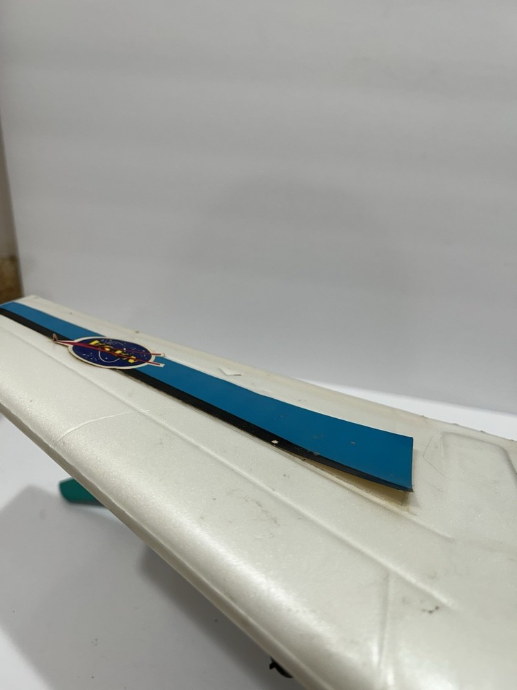 Rare 1970s Cox NASA Gas Powered Engine Line Controlled Stunt Airplane UNTESTED