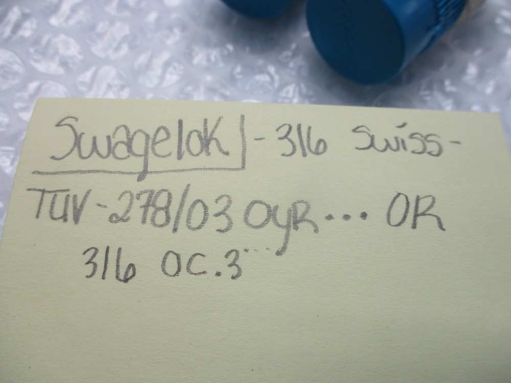 SWAGELOK 3160C.3 FITTING NSNP