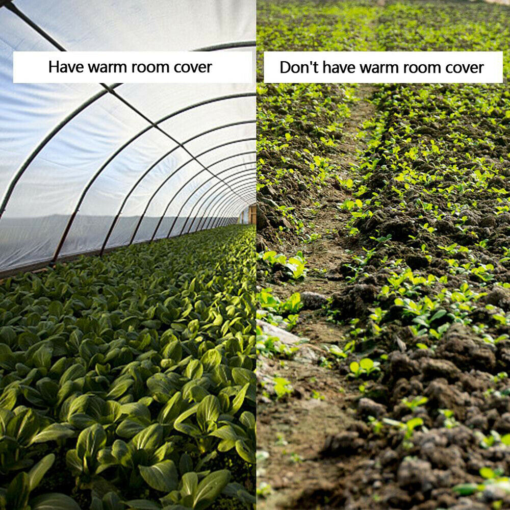 Greenhouse Plastic 6 mil Clear 5 Year Poly Film 13-30ft Width x Various Length