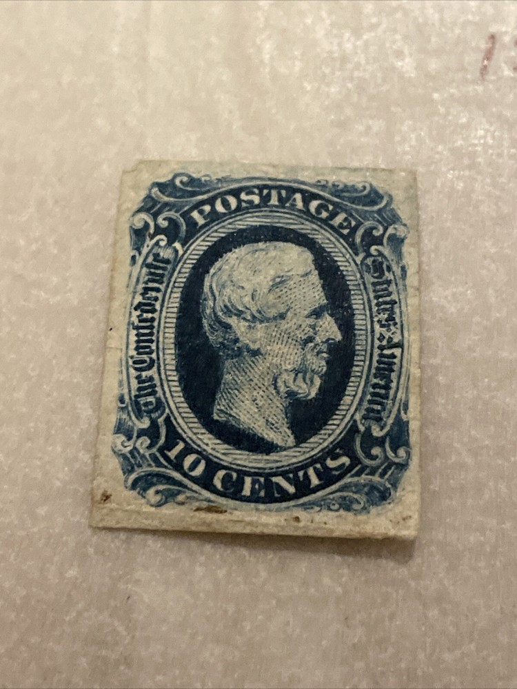 CSA Scott #120 Great Shape Partial Gum Confederate States Stamp