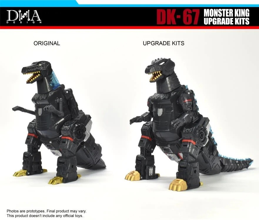 DK-67G for Megatron Type Godzilla Synergenex | DNA Design