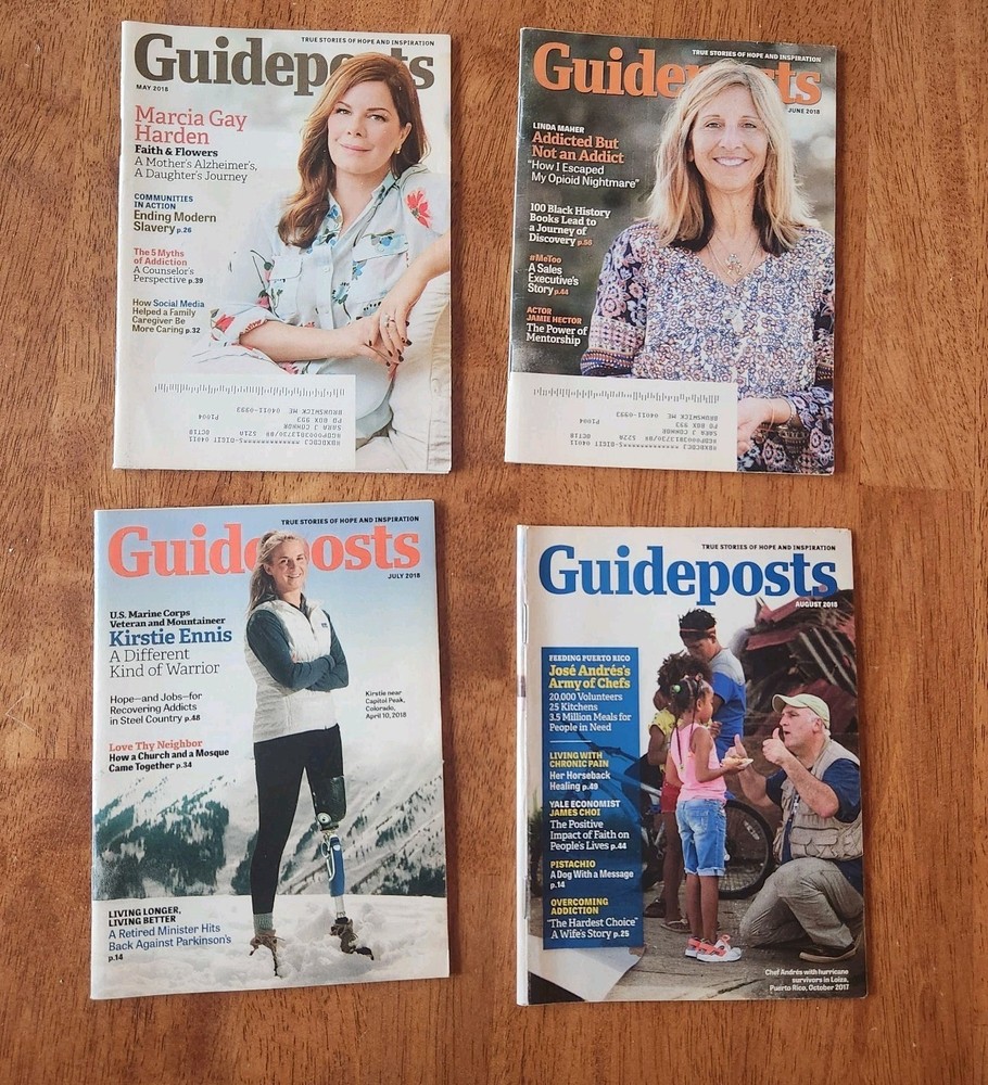 Guideposts Magazine Lot 2017 - 2018 Complete - 24 issues