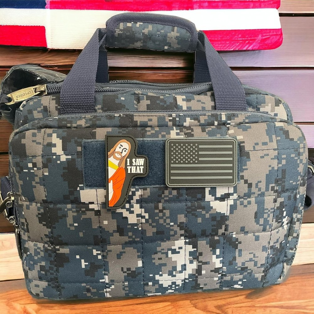 Custom PVC Patch Velcroo hook Personalized Logo Name Tactical Patch