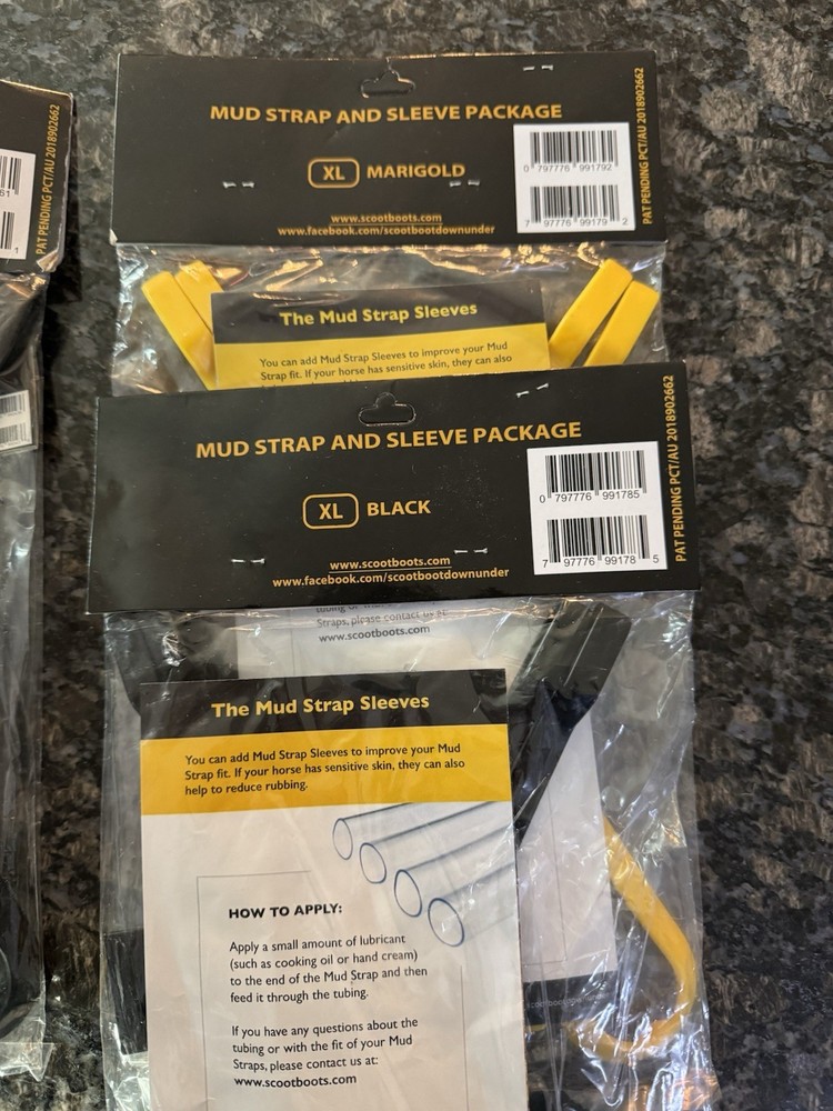 Scoot Boot Mud Strap Pack Pick Color Size New