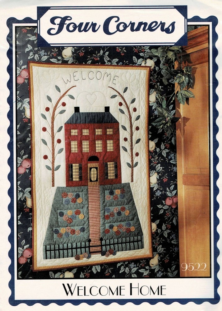 WELCOME HOME QUILT PATTERN- FOUR CORNERS