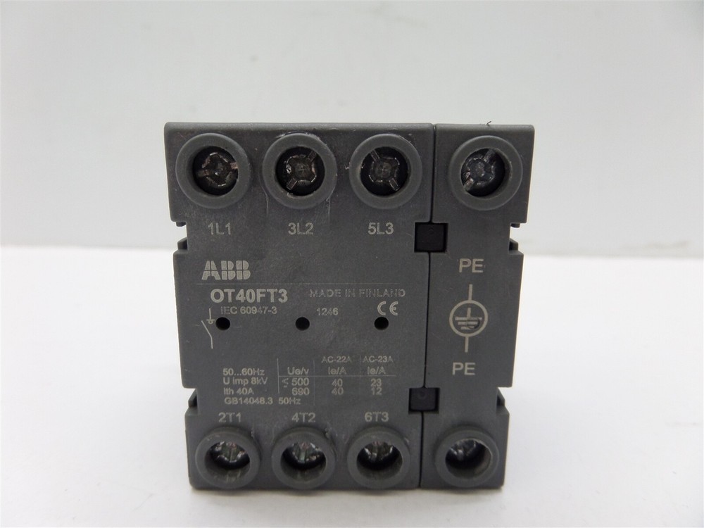ABB OT40FT3 General Purpose Switch Interrupter