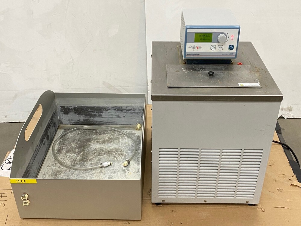 QTY (2) - PolyScience 9502A11C Circulating Heated Water Baths 13L Capacity + Bin