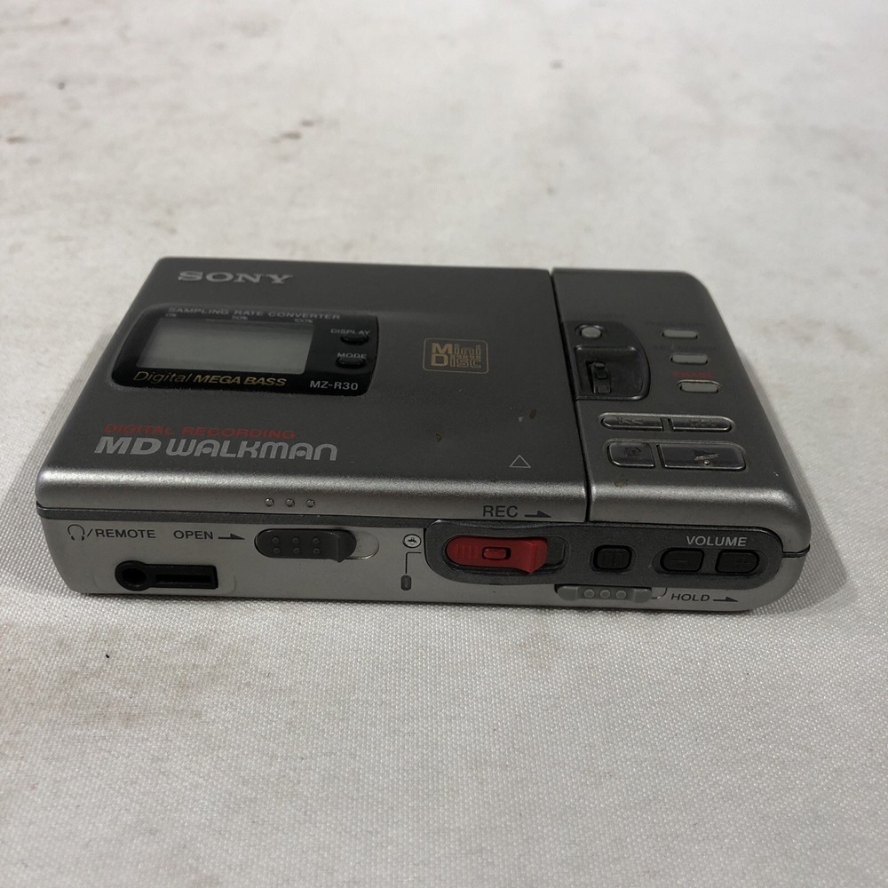 Sony MZ-R50 MiniDisc Recorder- Untested