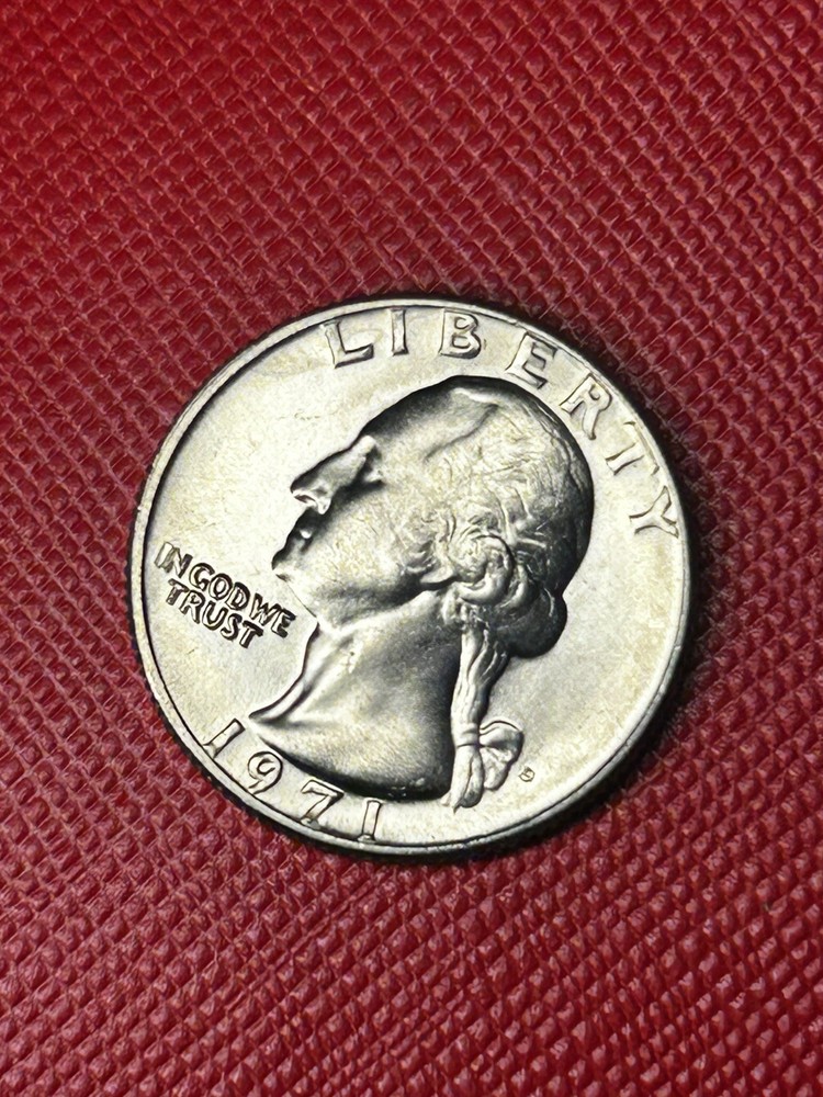 1971 D Washington Quarter Perfect Example EXTREMELY HIGH GRADE Proof Like #A231