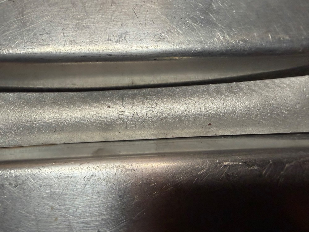 ORIGINAL WWII US ARMY & MARINE INFANTRY M1942 MESS KIT-DATED 1944, EACO