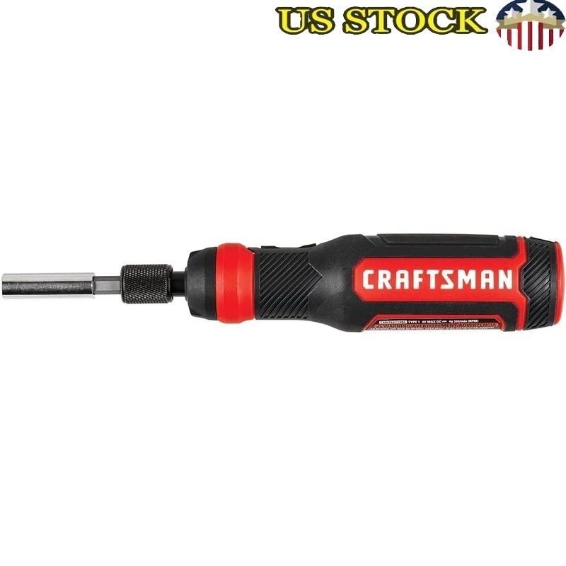 Rechargeable Screwdriver 4V Lithium Ion Fast Driving Compact Tool LED Indicator
