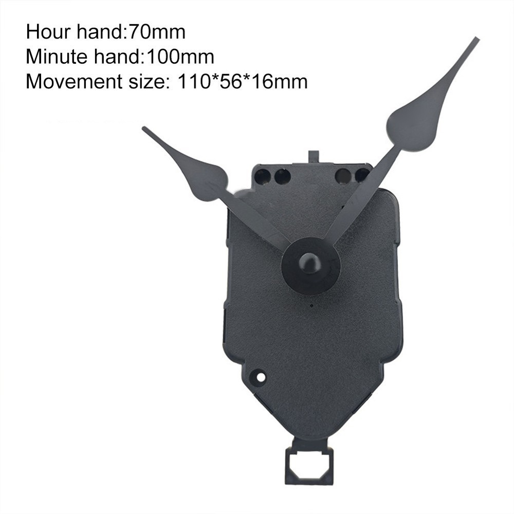 DIY Clock Movement Custom Clock Design Adjustable Shaft Length Battery Operated