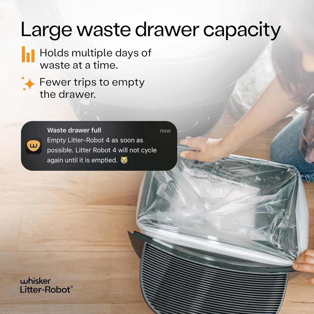 Litter-Robot 4 Supply Bundle, Black - Automatic, Self-Cleaning Cat Litter Box