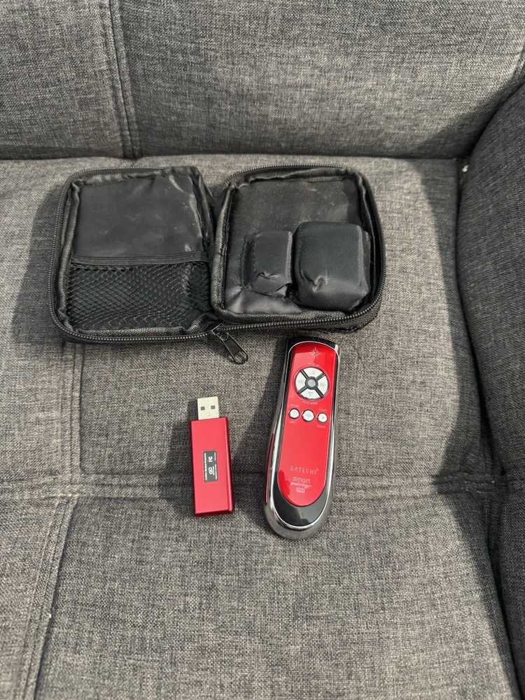 Satechi Smart Pointer Pro SP401T Chrome 2.4Ghz Wireless Presenter Remote