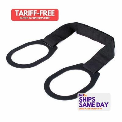 Rugged Radios BTH-STRAP, One Black Polyurethane Headband Replacement Behind The