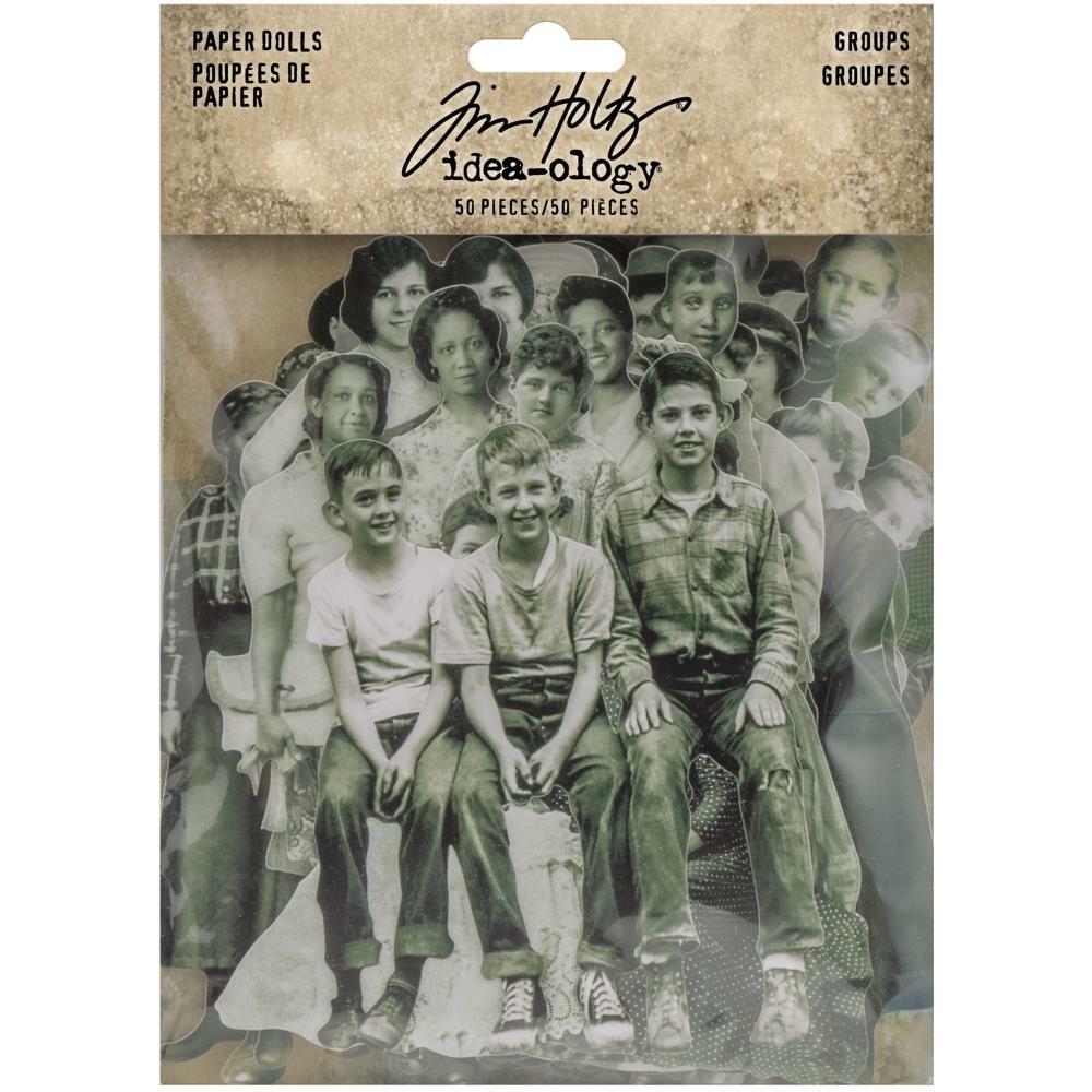 Tim Holtz ~ PAPER DOLLS - GROUPS~ Idea-ology