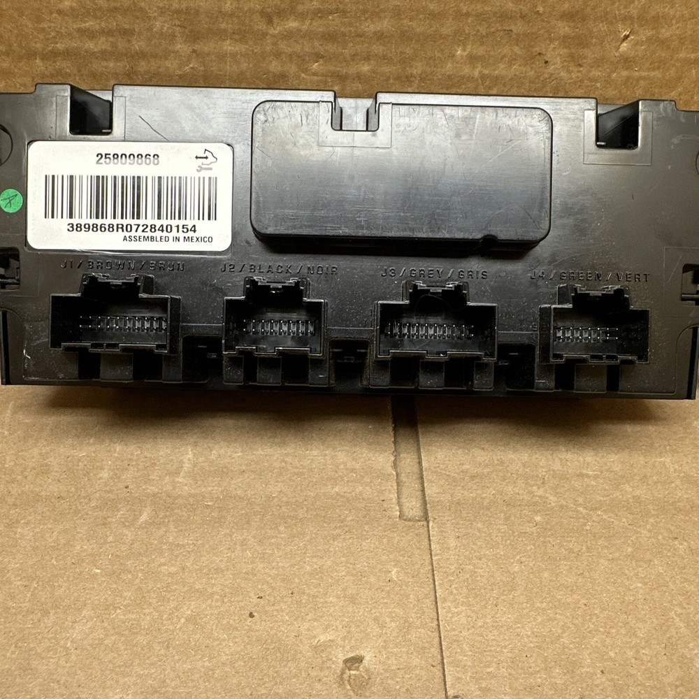 2007-2011 Escalade Digital Climate Temp Temperature Control OEM 25809868