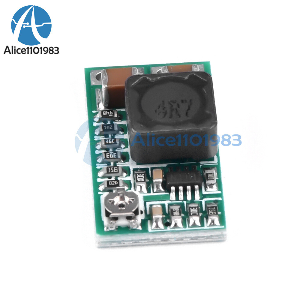 2PCS Mini DC-DC 12-24V To 5V 3A Adjustable Step Down Power Module Buck Converter