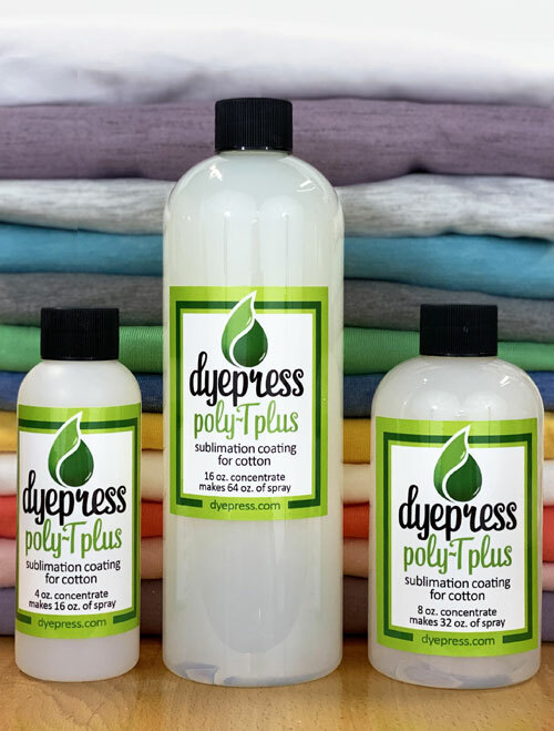 Dyepress Poly-T Plus Poly Sublimation Spray Coating 100% Cotton/Blends