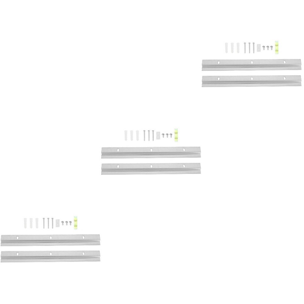 3 Sets Cleat Hook for Mirror Mounting Hardware Non Trace Picture Hooks