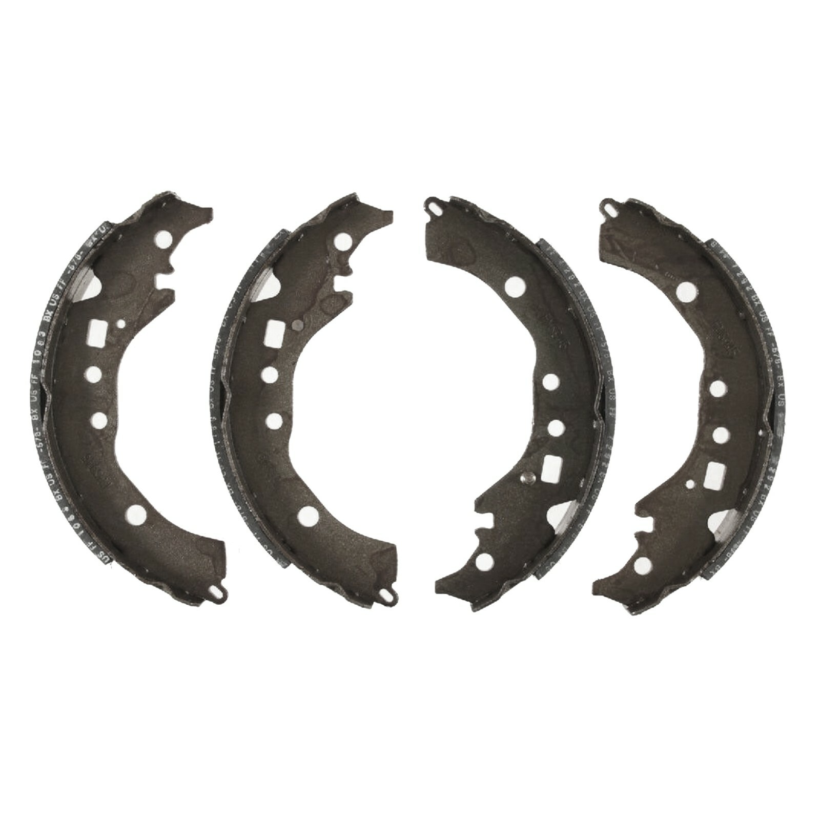 Front Ceramic Brake Pads + Rear Shoes for 2009-2017 2018 Scion xD Toyota Corolla