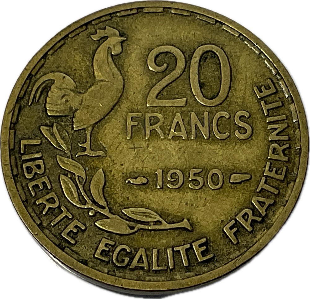 France - 1950 - 20 Franc