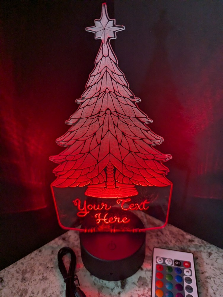 Customizable Christmas Tree L.E.D. Large light display
