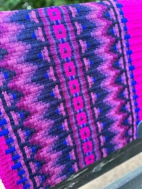 Handmade Woolen Western Saddle Blanket Horse (Customization Available)