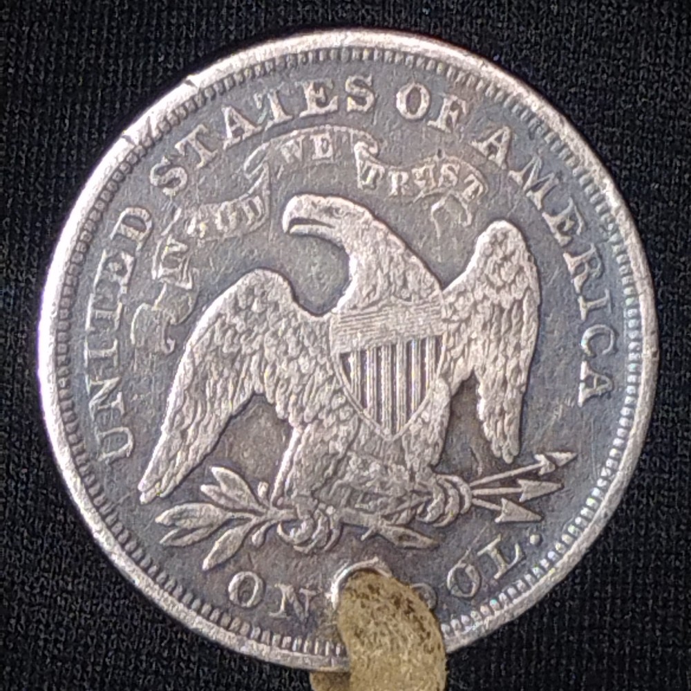 1870 Seated Liberty Dollar