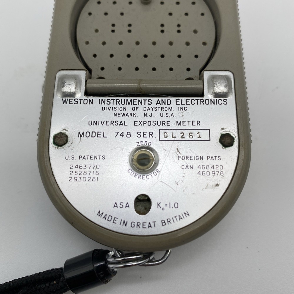 Weston Master V Universal Exposure Meter - Model 748