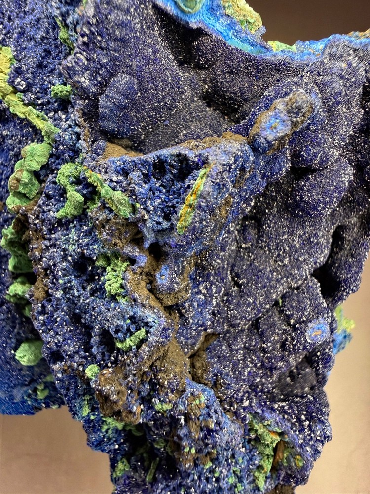 Conversation Crystals - Azurite w/Malachite