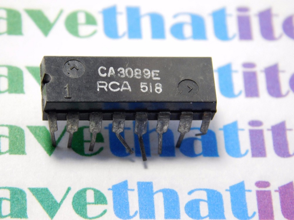 CA3089E / IC / DIP / 2 PIECES (qzty)