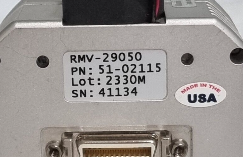 illunis RMV-29050 Camera Interline Transfer CCD