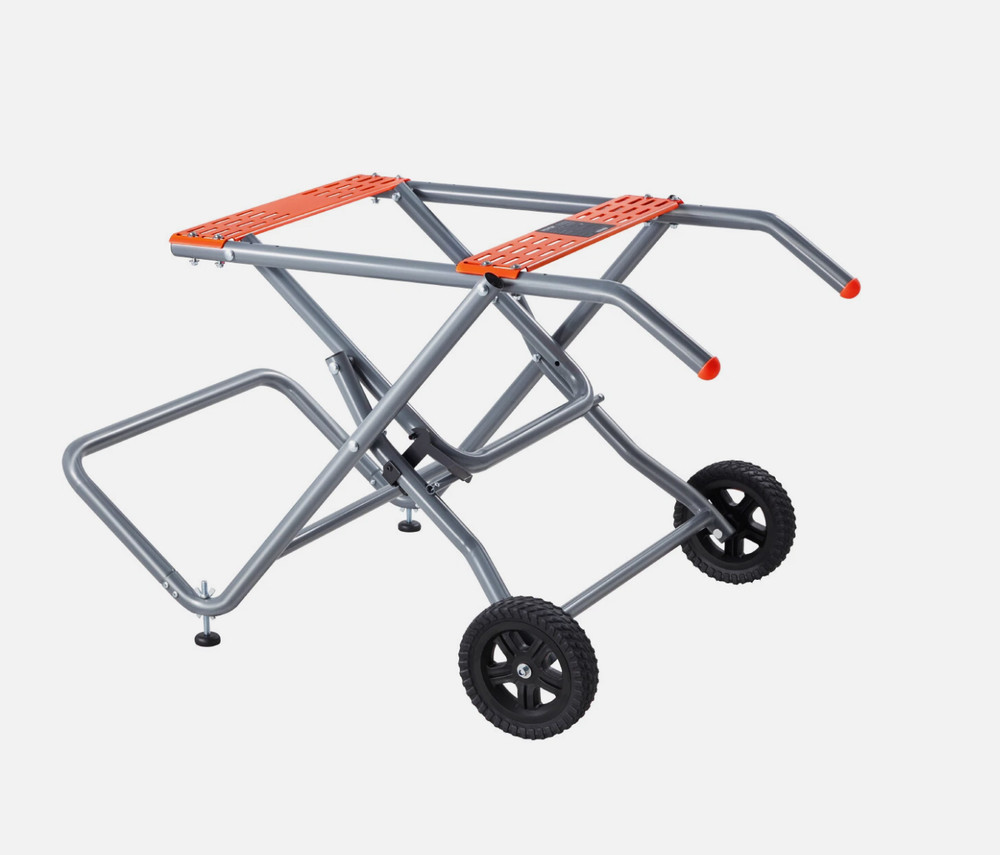 Portable Table Saw Stand with Wheels 350 lbs Load Capacity Rolling Foldable