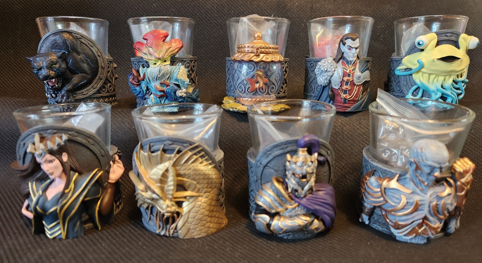 D&D - Dungeons & Dragons Series/Wave 2 Mini Dice Cups  *Choose Your Character*