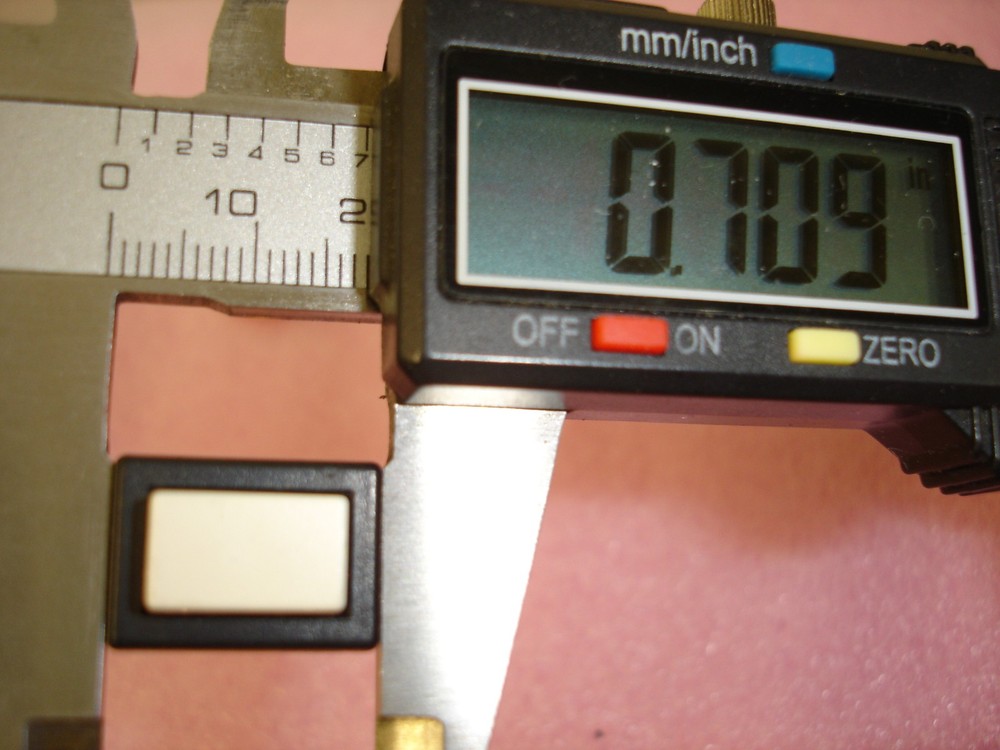 Replacement Push Button switch for Intercom, Black & white sold each (one)