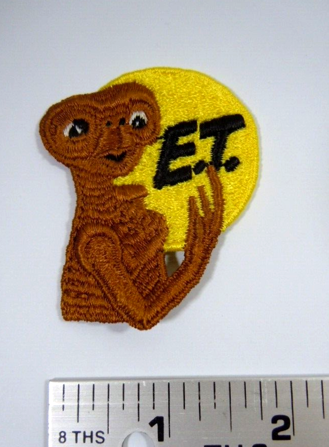 "E.T." The Extraterrestrial Embroidered Sew-On Patch 2.5"