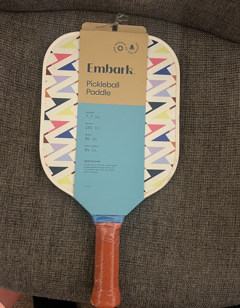 Carbon Zig-Zag Pickleball Paddle - Embark
