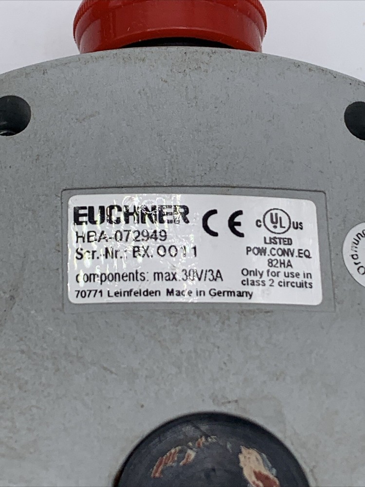 Euchner HBA-072949 30V/3A See Pics