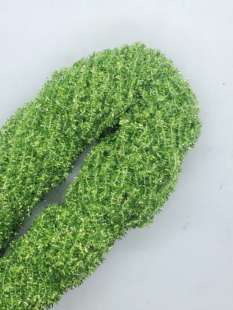 CHARTREUSE CRYSTAL CHENILLE Size #2 - Medium 4 Yard Pack Fly & Jig Tying