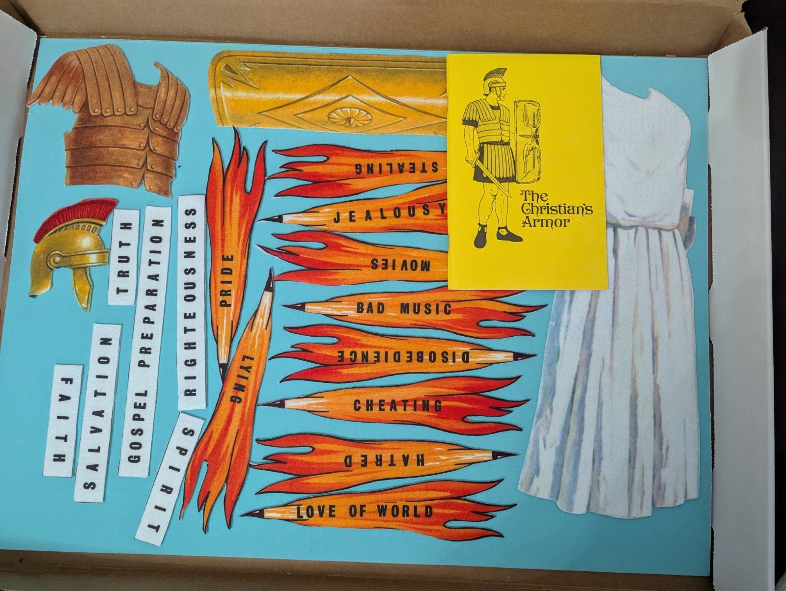 Betty Lukens Thru Bible in Felt Two Ways, Christian Armor, Trees, Fruit OfSpirit