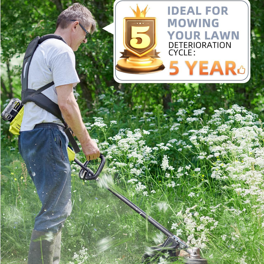 Weed Wacker String Compatible with Ryobi One Plus+ AC80RL3, 0.08'' String Trimme