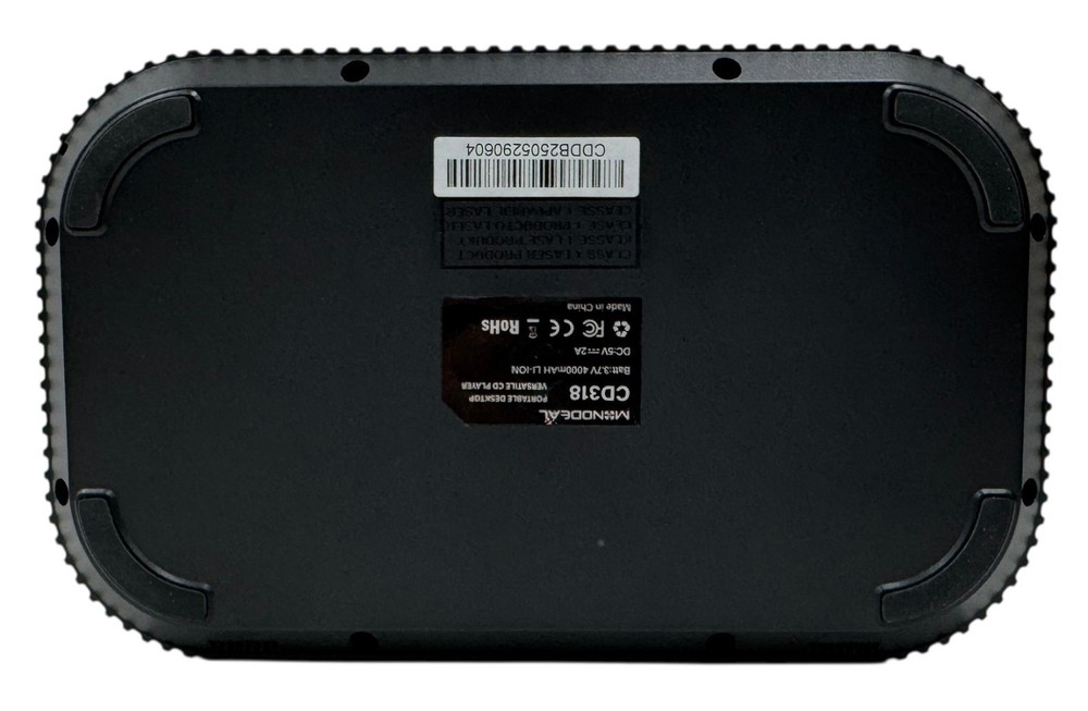 MONODEAL CD Player Portable Rechargeable Bluetooth CD Player w/ Speakers